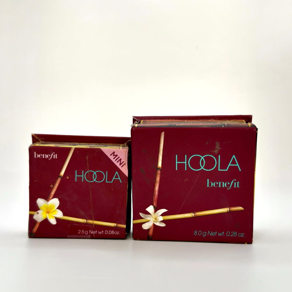 Benefit Brand New Hoola Bronzer Bundle of 2 Full (open box) + Mini 8g , 2.5g